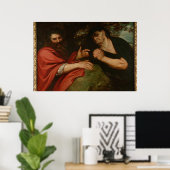 Demócrito y Heráclito Poster (Thuiskantoor)