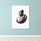 Democrritus Canvas Afdruk (Insitu (Houten vloer))