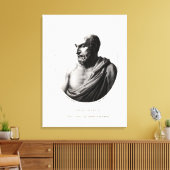 Democrritus Canvas Afdruk (Insitu (Woonkamer))