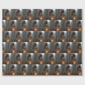 Demogorgon Creatures Around a Campfire Cadeaupapier (Vlak)