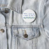 Demokratische groei ronde button 5,7 cm (In situ)