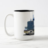 Demolitie in verband met veiling en bouw tweekleurige koffiemok (Links)