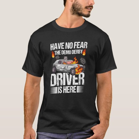 Demolition Derby Cars for a Demolition Derby Drive T-shirt (Voorkant)
