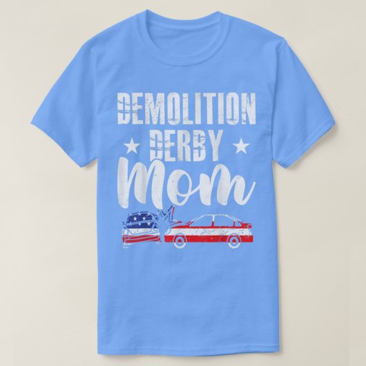 Demolition Derby MamDemo Derby Moederauto Crash Sp T-shirt (Design voorkant)