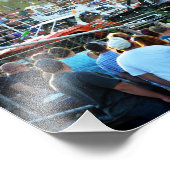 Demolition Derby op de provinciale beurs Foto Afdruk (Hoek)