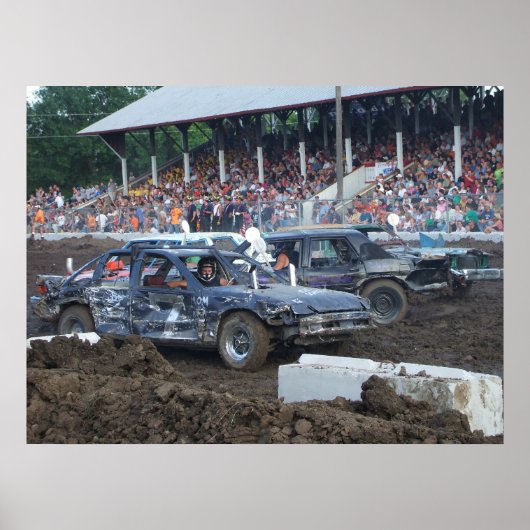 Demolition Derby Poster (Voorkant)