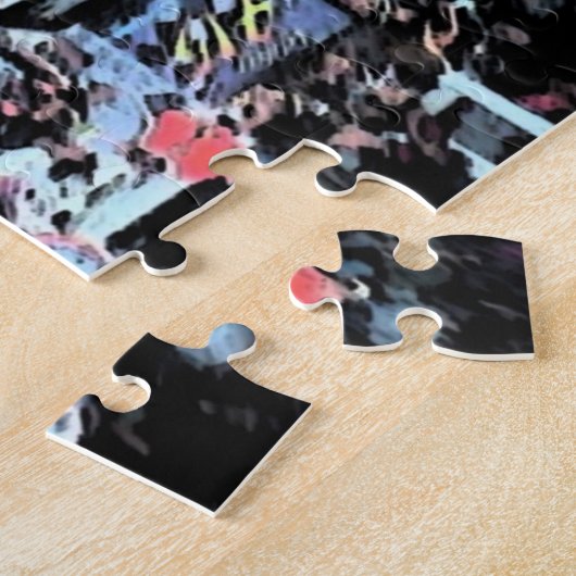 Demolition Derby Puzzle Smokin Hot Legpuzzel (Zijkant)