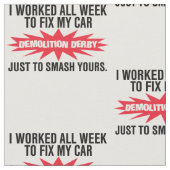 Demolition Derby Smash Your Car Stof (Close Up)