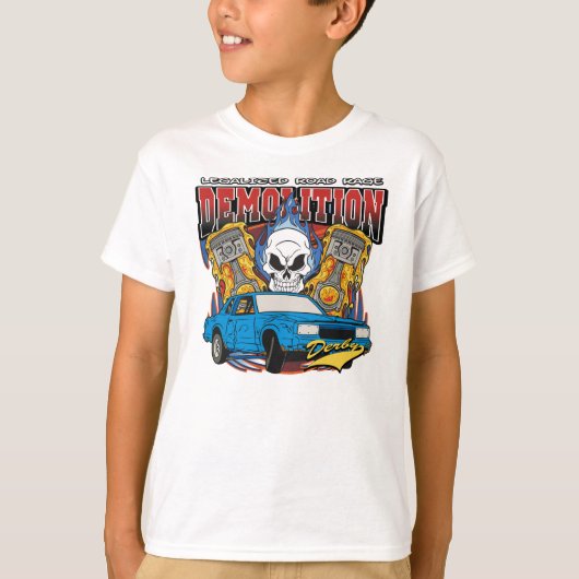Demolition Derby T-shirt (Voorkant)