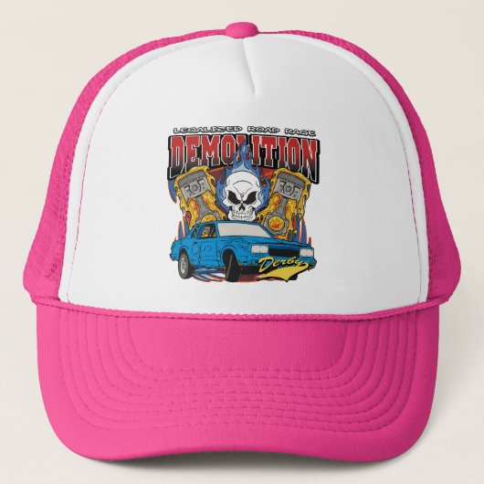 Demolition Derby Trucker Pet (Voorkant)