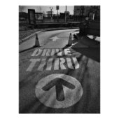 "DEMOLITION DRIVE THRU" FOTO AFDRUK (Voorkant)