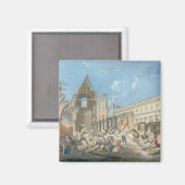 Demolition of the Couvent des Cordeliers, c.1802 Magneet (Voorkant / Achterkant)