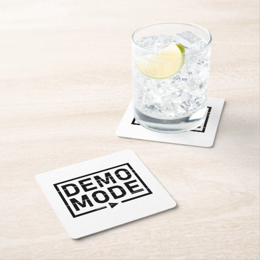 Demomodus Audio V1 Kartonnen Onderzetters (Insitu)