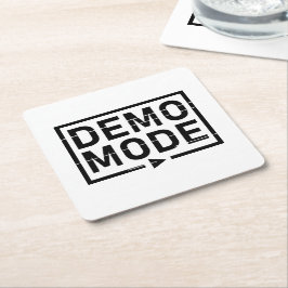 Demomodus Audio V1 Kartonnen Onderzetters