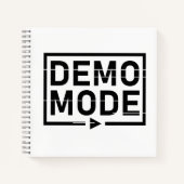Demomodus Audio V1 Notitieboek (Voorkant)