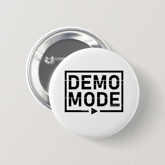 Demomodus Audio V1 Ronde Button 5,7 Cm (Voorkant /achterkant)