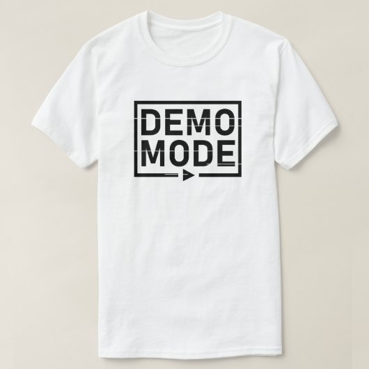 Demomodus Audio V1 T-shirt (Design voorkant)