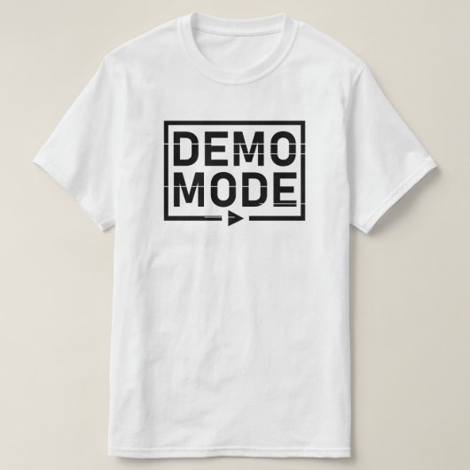 Demomodus Audio V1 T-shirt (Design voorkant)