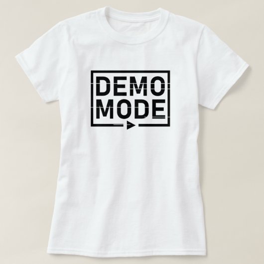 Demomodus Audio V1 T-shirt (Design voorkant)