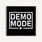 Demomodus Audio V2 Notitieboek (Voorkant)