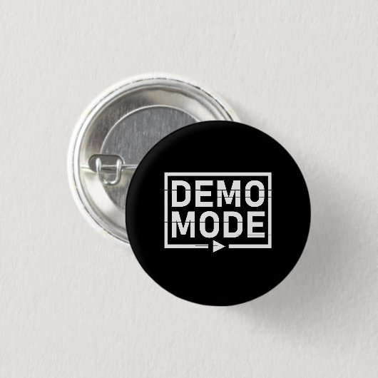 Demomodus Audio V2 Ronde Button 3,2 Cm (Voorkant /achterkant)