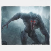 DEMON 1 FLEECE DEKEN (Voorkant (Horizontaal))
