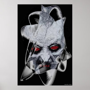 Demon afdrukken poster