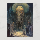 Demon Alien Underworld Briefkaart (Voorkant)