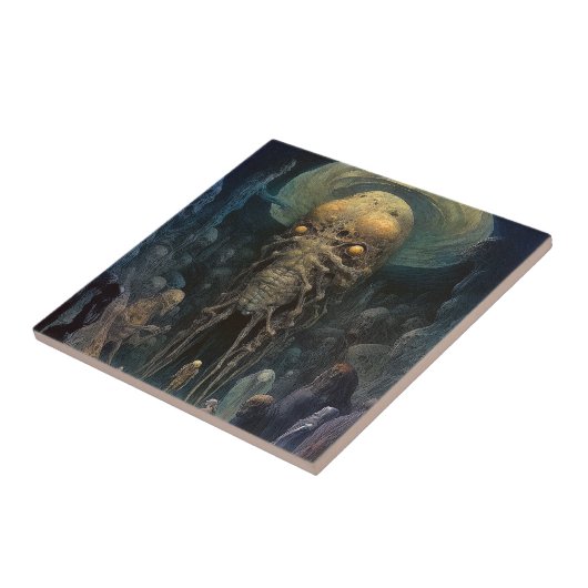 Demon Alien Underworld Tegeltje (Zijkant)