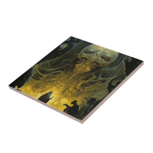 Demon Alien Underworld Tegeltje (Zijkant)