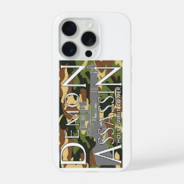 Demon Assasin Christian Phone Hoesje iPhone 15 Pro Case