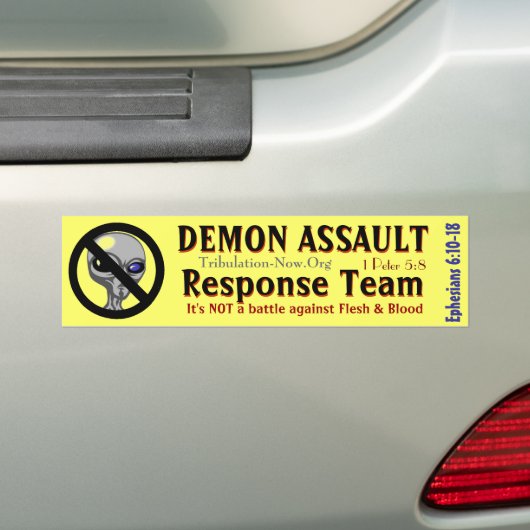 Demon Assault Response Team Bumpersticker (Op auto)