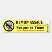 Demon Assault Response Team Bumpersticker (Voorkant)