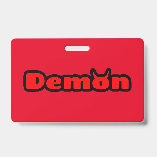 Demon Badge (Voorzijde)