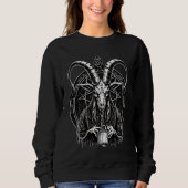 Demon Baphomet  Occult Gothic and Witchcraft Trui (Voorkant)