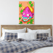 Demon Blossom Canvas Afdruk (Insitu (Slaapkamer))