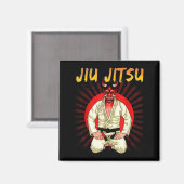 Demon Braziliaans Jiu Jitsu Oni Magneet (Voorkant / Achterkant)