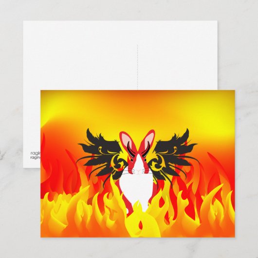 demon briefkaart (Voorkant / Achterkant)