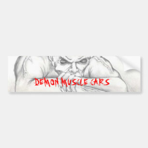 DEMON-BUMPERSTICKER, DEMON-SPIERCARS BUMPERSTICKER