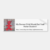 Demon Child Bumpersticker (Voorkant)