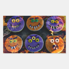 Demon Cookies! Rechthoekige Sticker