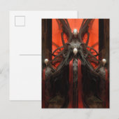 Demon Creatures Dark Fantasy Horror Briefkaart (Voorkant / Achterkant)