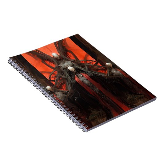 Demon Creatures Dark Fantasy Horror Notitieboek (Rechterzijde)