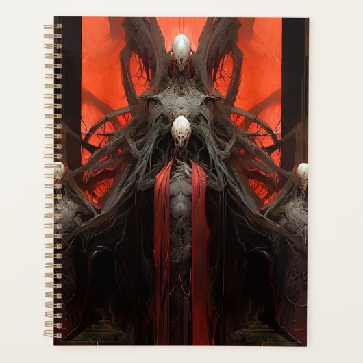Demon Creatures Dark Fantasy Horror Planner (Voorkant)