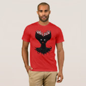 Demon crepy monster Halloween T-shirt (Voorkant volledig)