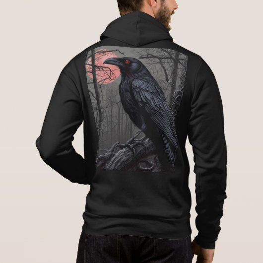 Demon Crow Hoodie (Achterkant)