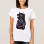 Demon Cyberpunk Anime Girl T-shirt (Voorkant)