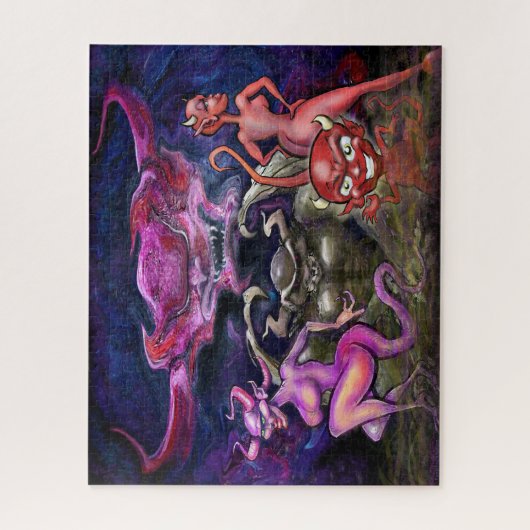 Demon Dance Legpuzzel (Verticaal)