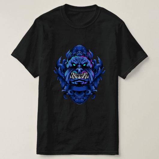 Demon Dogg Mannen T-shirt (Design voorkant)