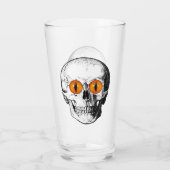 Demon Eyed Skull Glas (Achterkant)